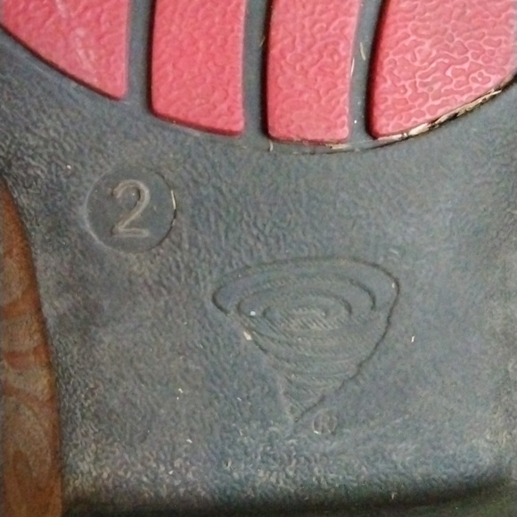 Twister Kids Boots with Leopard Print and Red Accents - Picture 8 of 9